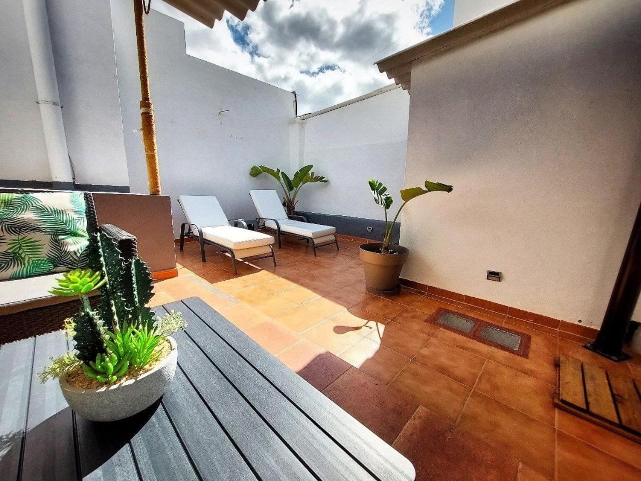 Casa Bimba Agaete Con Terraza Y Ducha Exterior Apartment ภายนอก รูปภาพ