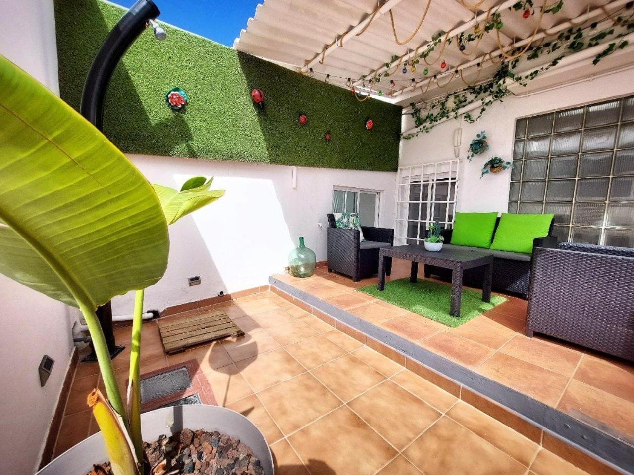 Casa Bimba Agaete Con Terraza Y Ducha Exterior Apartment ภายนอก รูปภาพ