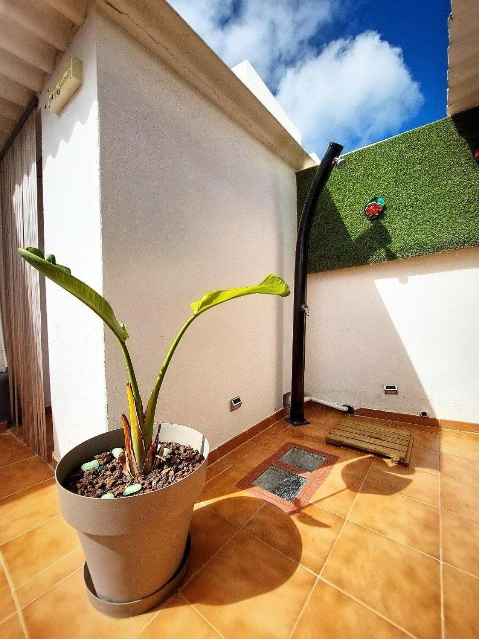 Casa Bimba Agaete Con Terraza Y Ducha Exterior Apartment ภายนอก รูปภาพ